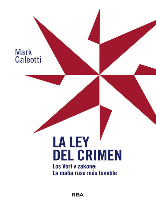 Cover image for La ley del crimen